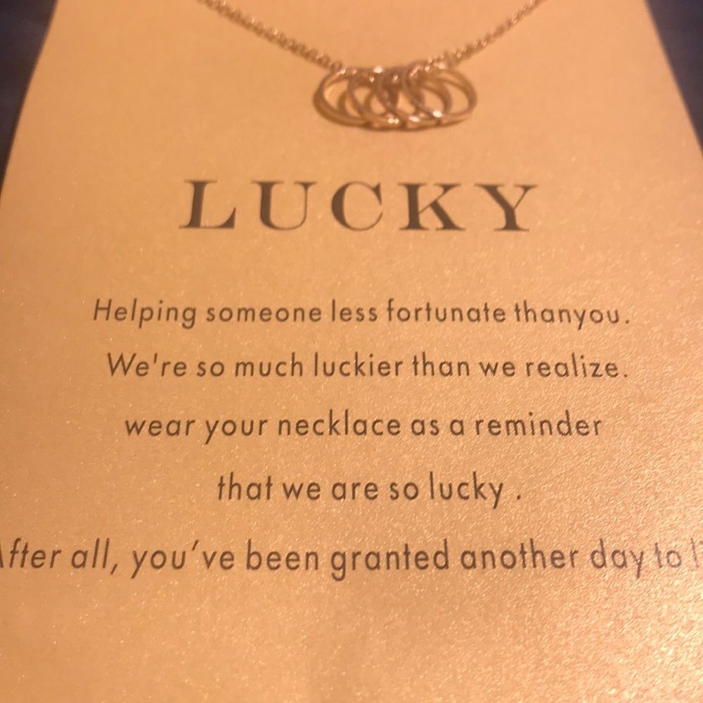 New LUCKY Gift Neckalce - Picture 4 of 6